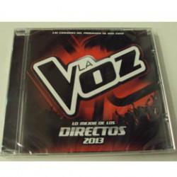 CD Música VARIOS LA VOZ -LO MEJOR- DIRECTOS 2013
