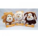 PELUCHE PERRO  17CM APROX. EN 3 COLORES