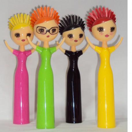 CEPILLO PARA LIMPIAR DE PLASTICO FUNKY LADY 23 CM CEPILLO PARA LIMPIAR DE PLASTICO FUNKY LADY 23 CM
