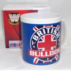 TAZA WWE  MUG BRITISH BULLDOG