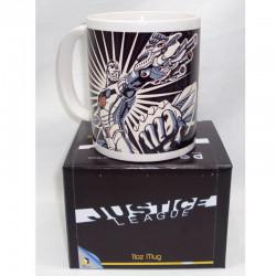 TAZA JUSTICE LEAGUE CYBORG COLOUR