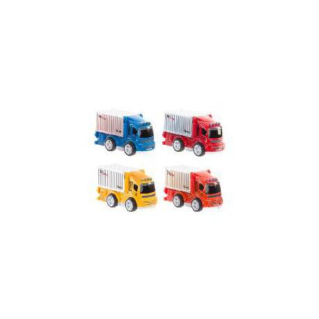 CAMION METAL PVC 10,5X5X6 FRICCION 4 SURT. CAMION METAL PVC 10,5X5X6 FRICCION 4 SURT.
