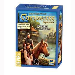 CARCASSONNE: POSADAS Y CATEDRALES-EXPANSION-CAJA