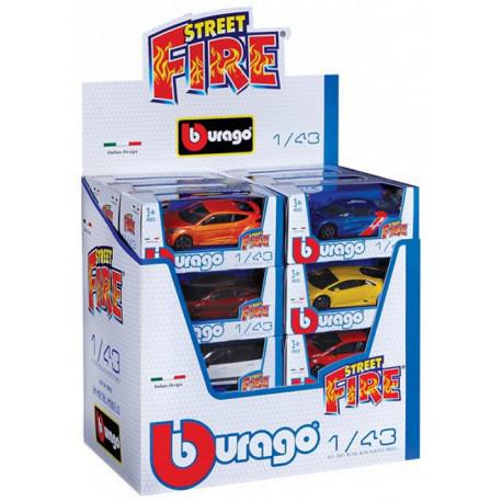 Burago Die Cast Cars 1:43 10 assorted Street Fire