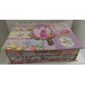 JOYERO CARTON ESPEJO 25X20X7 0,6 LORO 2 SURT.