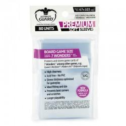 FUNDAS CARTAS ULTIMATE GUARD-CLASSIC- TRANSPARENTES