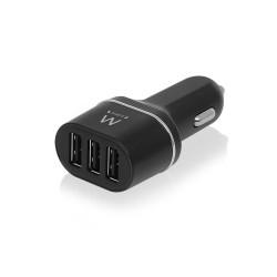 Mini-Cargador usb para coche - con anilla -