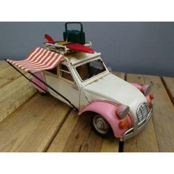 VEHICULO DECORACION METAL 28X10,5X14,5 3 SURT.