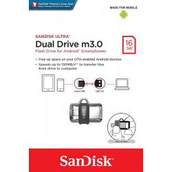 Memoria-Pendrive USB de 16 GB, m3.0 USB - micro USB