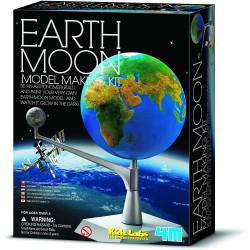 Kidzlabs maqueta tierra y luna-Juguete educativo