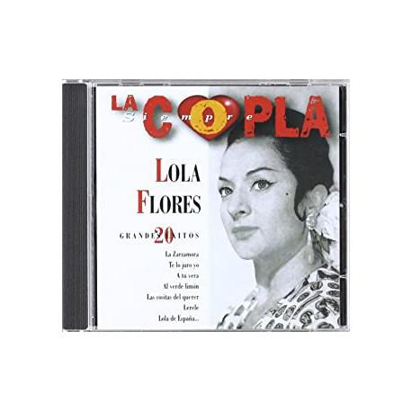 Cd Lola Flores -La Copla- 20 grandes exitos