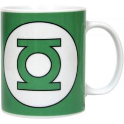 Taza de cerámica con el logo clásico de Green Lantern