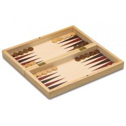Cayro - 3 en 1 Ajedrez, Damas y Backgammon - Juego de Madera Tradicional