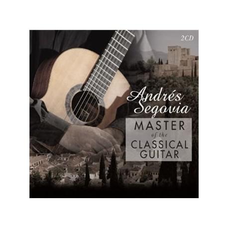 Cd Andrés Segovia -Master of the Classical Guitar- 2cd