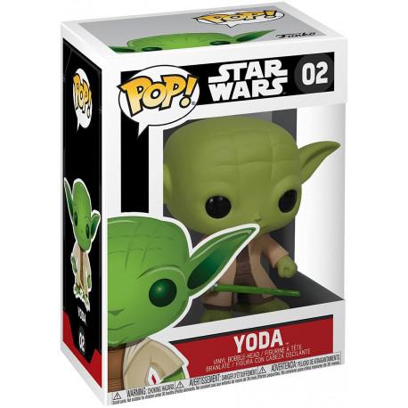 Star Wars POP! Vinyl Cabezón Dagobah Yoda 8 cm