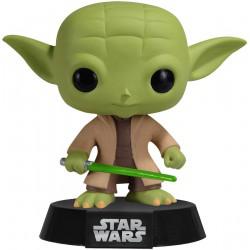 Star Wars POP! Vinyl Cabezón Dagobah Yoda 8 cm