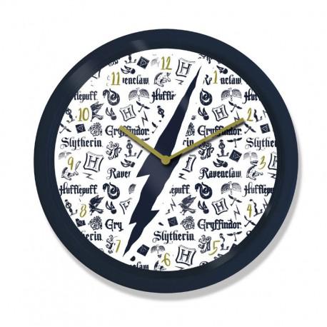 Harry Potter Reloj de Pared Infographic Harry Potter Reloj de Pared Infographic