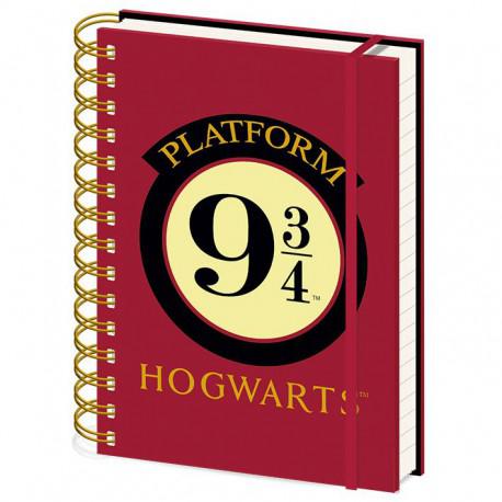Harry Potter Libreta A5 Wiro Platform 9 3/4