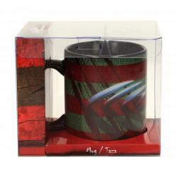 TAZA CERAMICA COLORES FREDDY PESADILLA EN ELM STREET