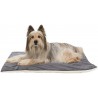 TRIXIE Manta Lupo para Perros 100 × 70 cm, gris crema