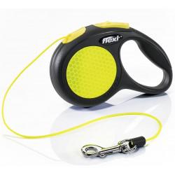 Trixie -Flexi - Correa new classic neon reflect XS cordon 3 m 8kg