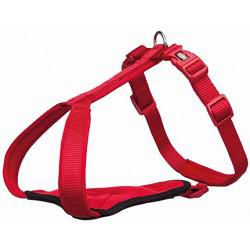 Trixie Premium Arnés-Y para Perros, Rojo, M-L 65-80cm  20mm