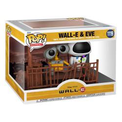 Funko PopWall-E Pack de 2 POP Moment! Vinyl Figuras Wall-E & Eve 9 cm