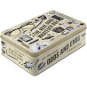 Nostalgic-Art Plana de Metal Retro Whatever Odds & Ends Box, Diseño Vintage, 2,5 l