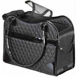 Trixie -Asiento para coche -perro o mascota- nylon-45x38x37-cm-negro.