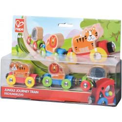 Jueguete Tren de viaje por la selva -Hape-