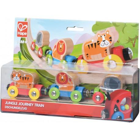 Juguete Tren de viaje por la selva -Hape-