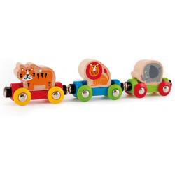 Jueguete Tren de viaje por la selva -Hape-