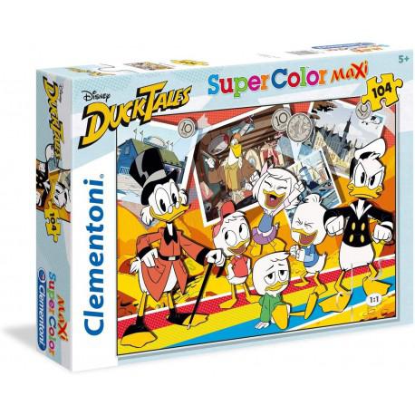Puzzle Disney Ducktales Super Color Maxi 104 Piezas