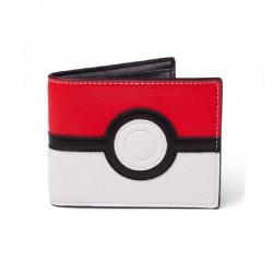Cartera-Monedero Pokemon Pokeball -Plegable- Bioworld Manga (16 cm) Color Negro