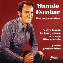 Cd Música Manolo Escobar -Sus Mejores Años-