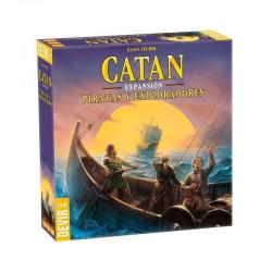 Devir - Catan, Piratas y Exploradores, juego de mesa - Ampliación para 5 y 6 jugadores