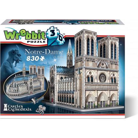 Wrebbit 3D- Catedral de Notre-Dame de París Puzzle 3D, 830 Piezas Wrebbit 3D- Catedral de Notre-Dame de París Puzzle 3D, 830 Piezas