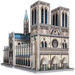 Wrebbit 3D- Catedral de Notre-Dame de París Puzzle 3D, 830 Piezas