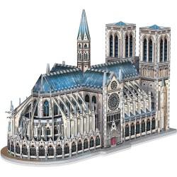 Wrebbit 3D- Catedral de Notre-Dame de París Puzzle 3D, 830 Piezas