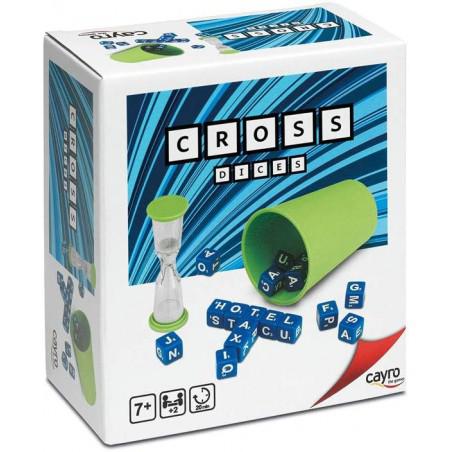 Cayro Cross Dice, juego de mesa familiar para formar palabras con dados