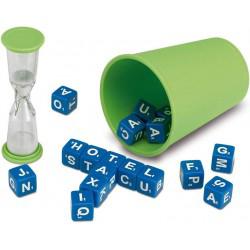 Cayro Cross Dice, juego de mesa familiar para formar palabras con dados