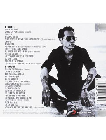 Cd Marc Anthony -Esencial Marc Anthony-trasera