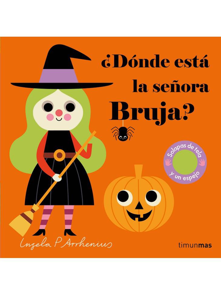 Libro infantil Dónde está la señora Bruja