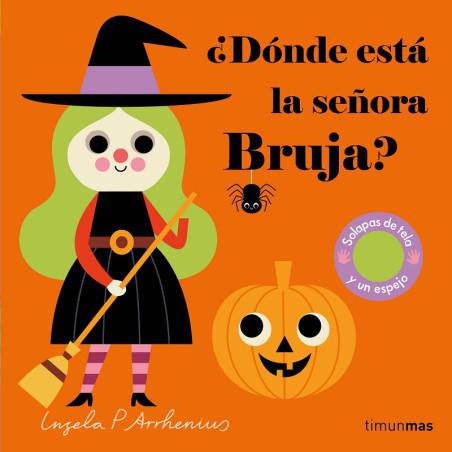 Libro infantil Dónde está la señora Bruja