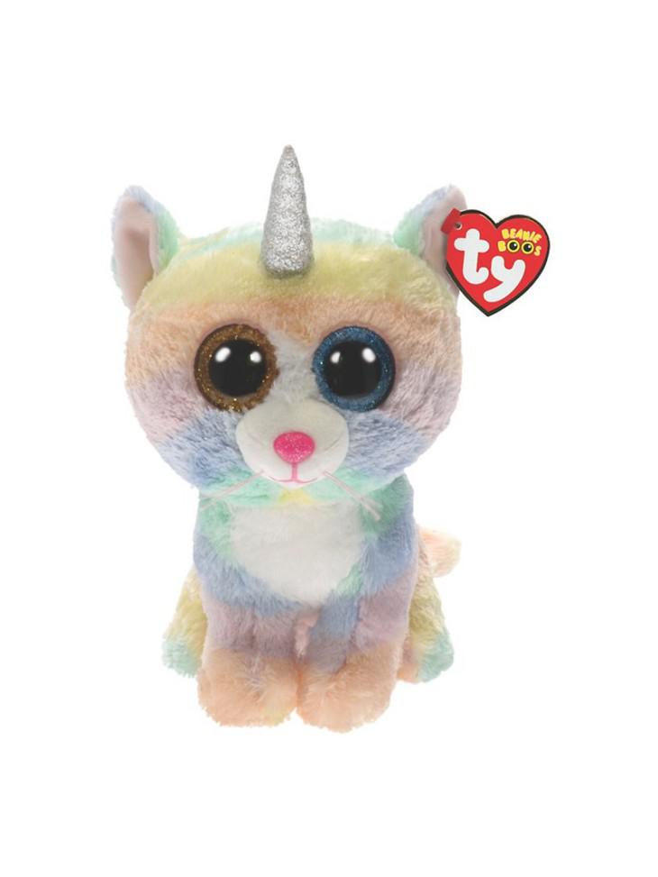 Peluche Beanie Boos Gato Unicornio mide 20 cm Env os en 24 48 horas