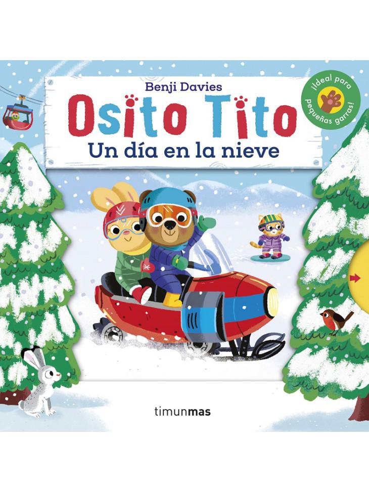 Libro infantil Osito Tito. Un día en la nieve