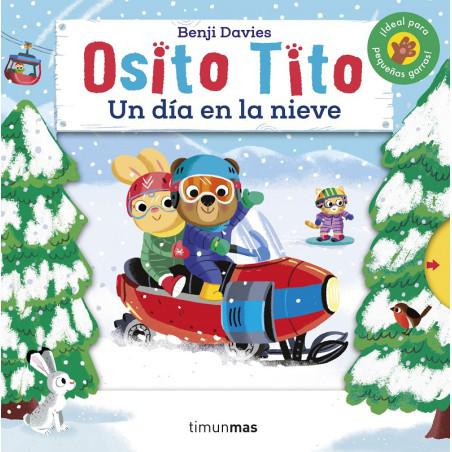 Libro infantil Osito Tito. Un día en la nieve