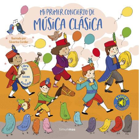 Libro infantil Mi primer concierto de música clásica. Luces y sonidos