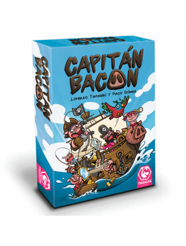 Capitán Bacon - Juego de Mesa de Cartas y Estrategia Pirata