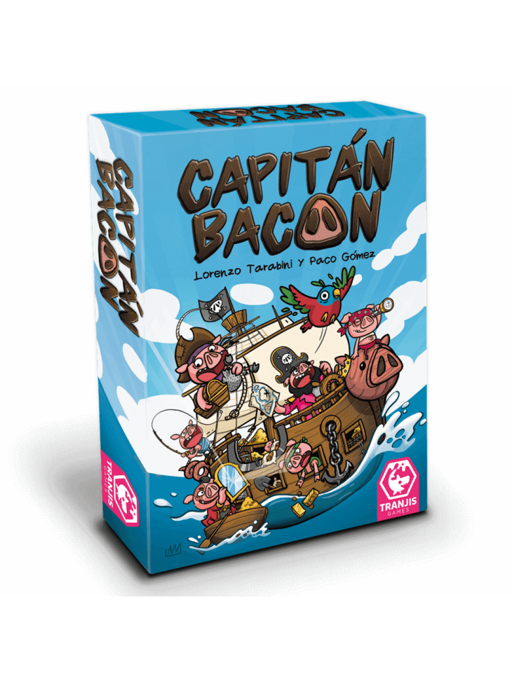 Capitán Bacon - Juego de Mesa de Cartas y Estrategia Pirata